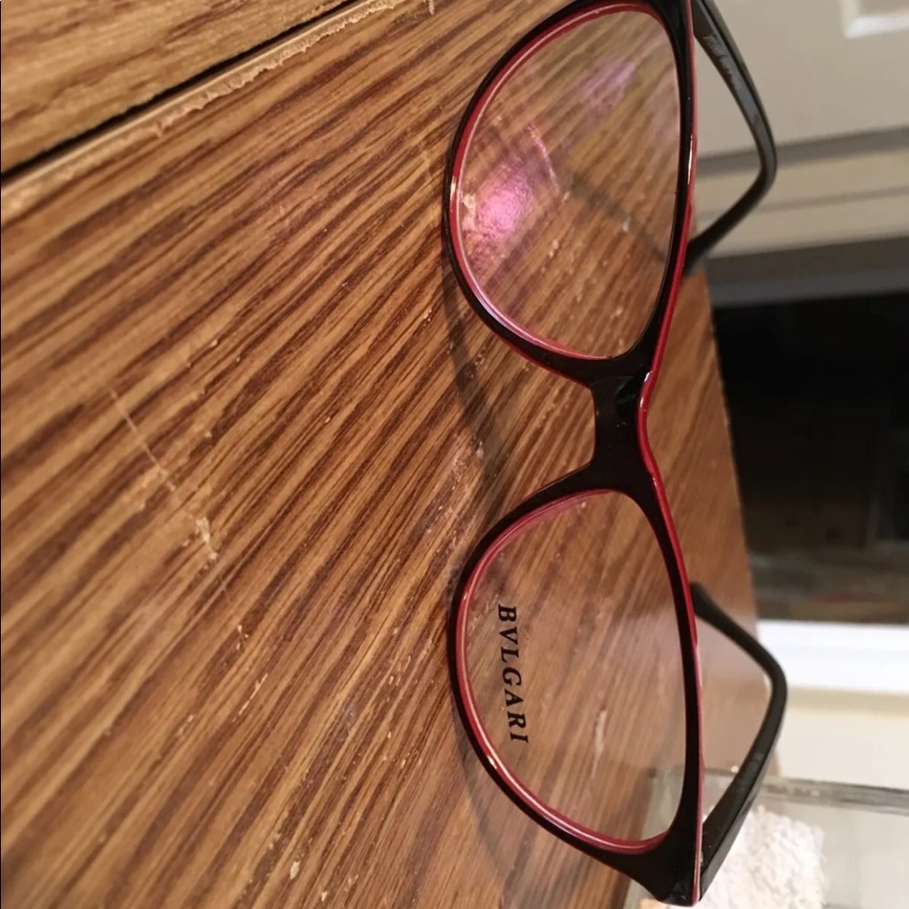 Bvlgari cat eye glasses frame